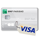 Carte bancaire : VISA BNP NET