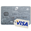 Carte bancaire : VISA PLATINUM