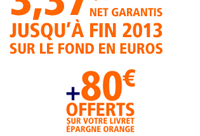 Assurance-vie ING Direct à 3,37% nets garantis + 80 euros offerts !