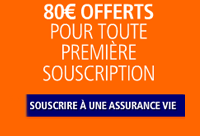 Prime de 80 euros pour toute souscription à une Assurance Vie ING Direct