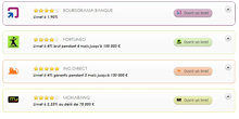 Comparatif cartes bancaires !